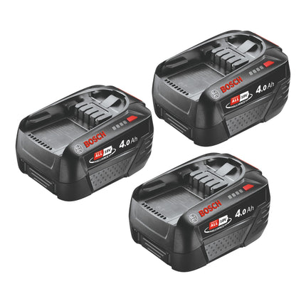 Bosch 3x PBA 18V 4 0Ah W C Akku 18 V 4 0 Ah POWER FOR ALL 3x 1600A011T8  0 - toolbrothers