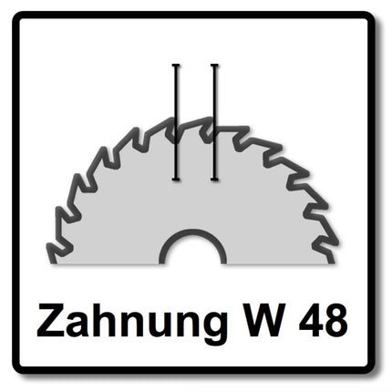 Festool Feinzahn Kreissägeblatt HW 160 x 20 x 2,2 mm W48 160 mm 48 Zähne ( 2 x 491952 ) - Toolbrothers