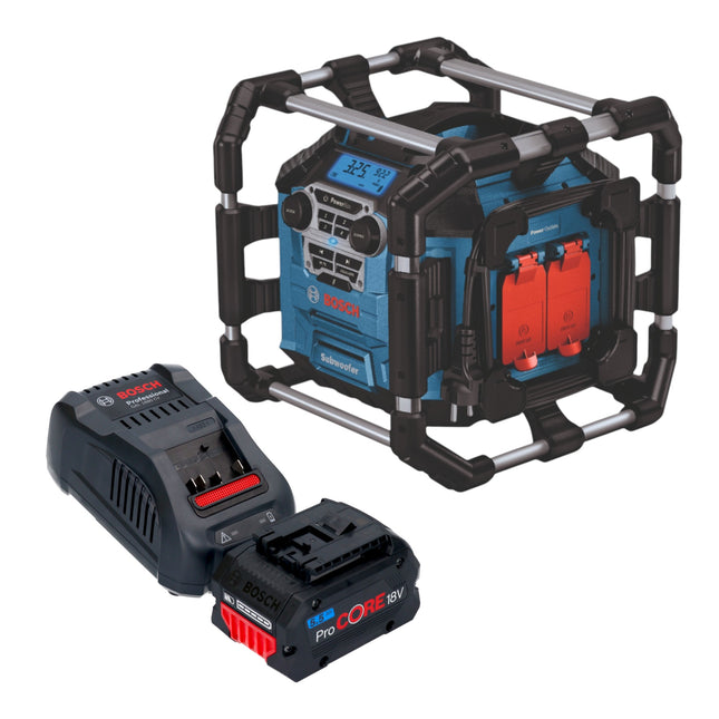 Bosch GPB 18V 5 C Professional Akku Radio 18 V Bluetooth 1x ProCORE Akku 5 5 Ah Ladegeraet 0 - toolbrothers