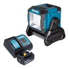 Makita ML 005 G ST1 Akku Baustellenleuchte 18 40 V max 3 600 lm 1x Akku 5 0 Ah Ladegeraet 0 - toolbrothers