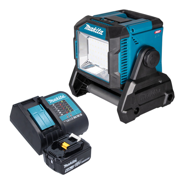 Makita ML 005 G SG1 Akku Baustellenleuchte 18 40 V max 3 600 lm 1x Akku 6 0 Ah Ladegeraet 0 - toolbrothers