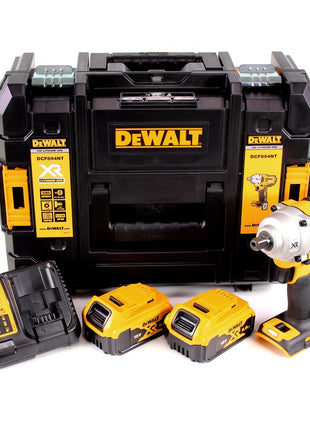 DeWalt DCF 894 P2 Akku Schlagschrauber 18 V 447 Nm 1/2" Brushless + 2x Akku 5,0 Ah + Ladegerät + TSTAK - Toolbrothers