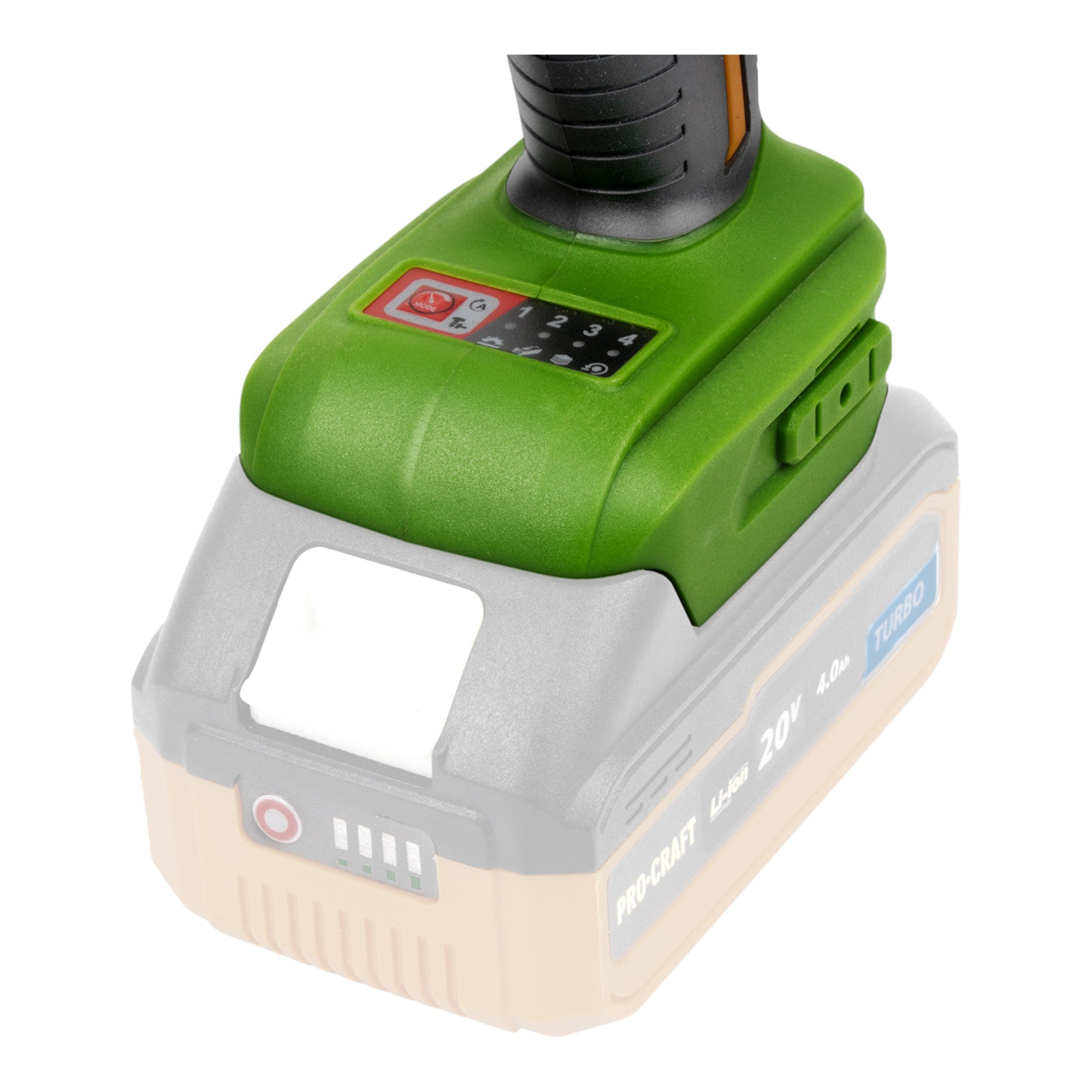 Procraft PS22bb Akku Schlagschrauber 20 V 230 Nm 1 4 Brushless Solo ohne Akku ohne Ladegeraet 4 - toolbrothers