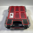 Qbrick System ONE Organizer M Plus stapelbar 364 x 264 x 106 mm 4 l IP66 mit 5 Inlays Unvollstaendig 0 - toolbrothers