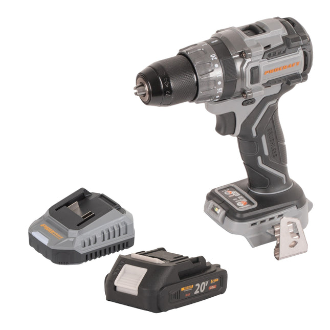 Procraft Industrial CD20Abb Akku Schlagbohrschrauber 20 V 85 Nm 1x Akku 2 0 Ah Ladegeraet 0 - toolbrothers
