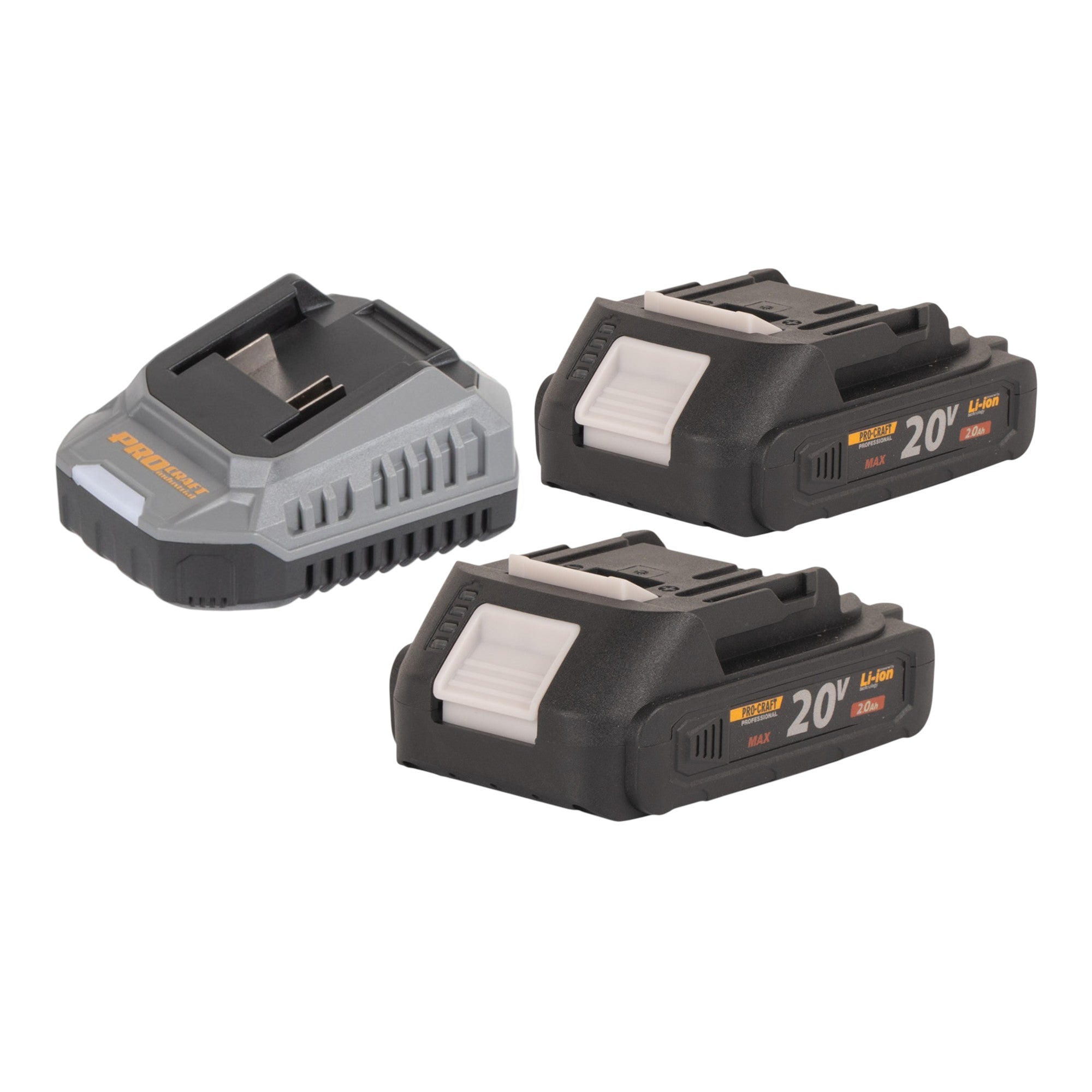 Procraft Industrial CD20Abb Akku Schlagbohrschrauber 20 V 85 Nm 2x Akku 2 0 Ah Ladegeraet RHINO Toolcase 4 - toolbrothers