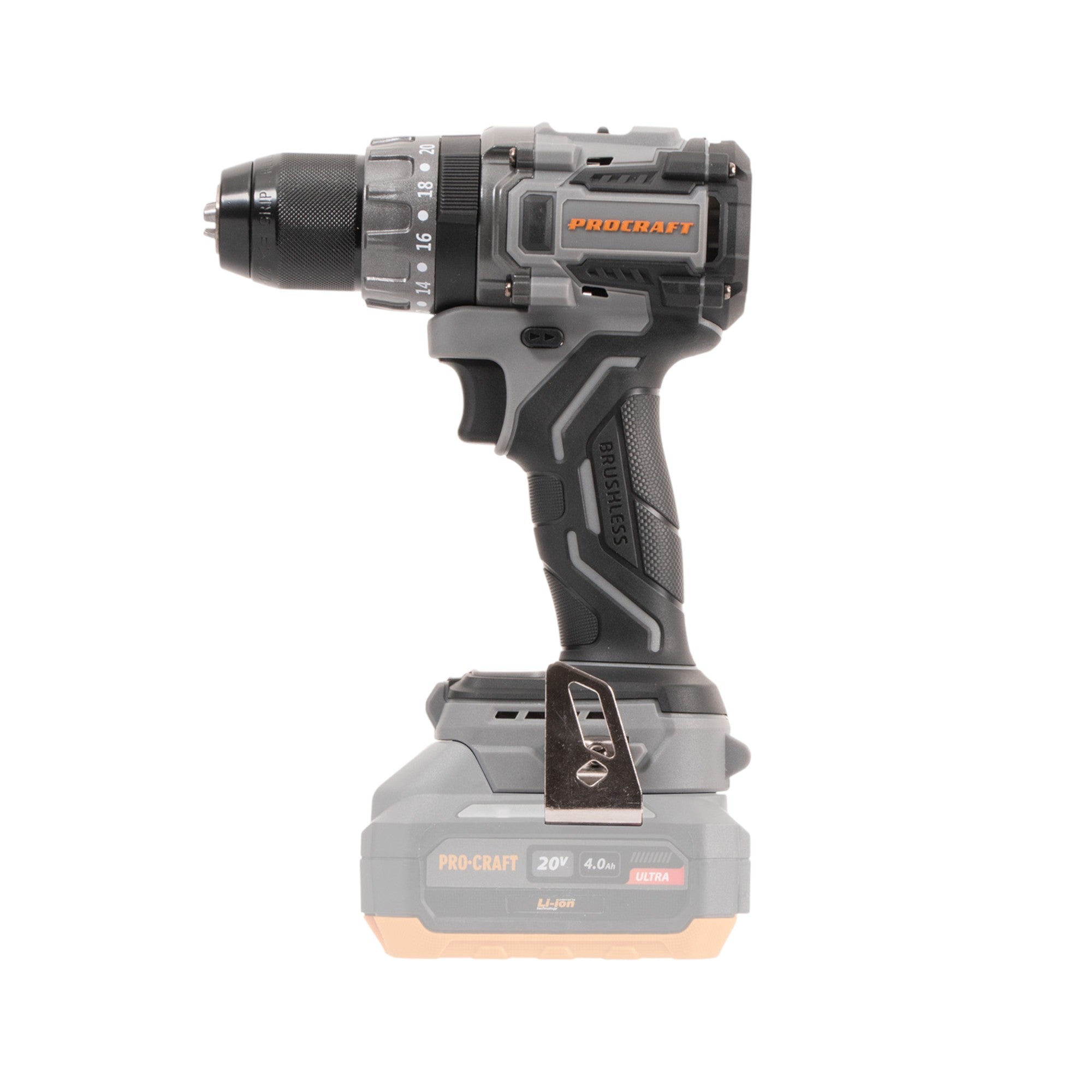 Procraft Industrial CD20Abb Akku Schlagbohrschrauber 20 V 85 Nm 1x Akku 4 0 Ah Ladegeraet RHINO Toolcase 2 - toolbrothers
