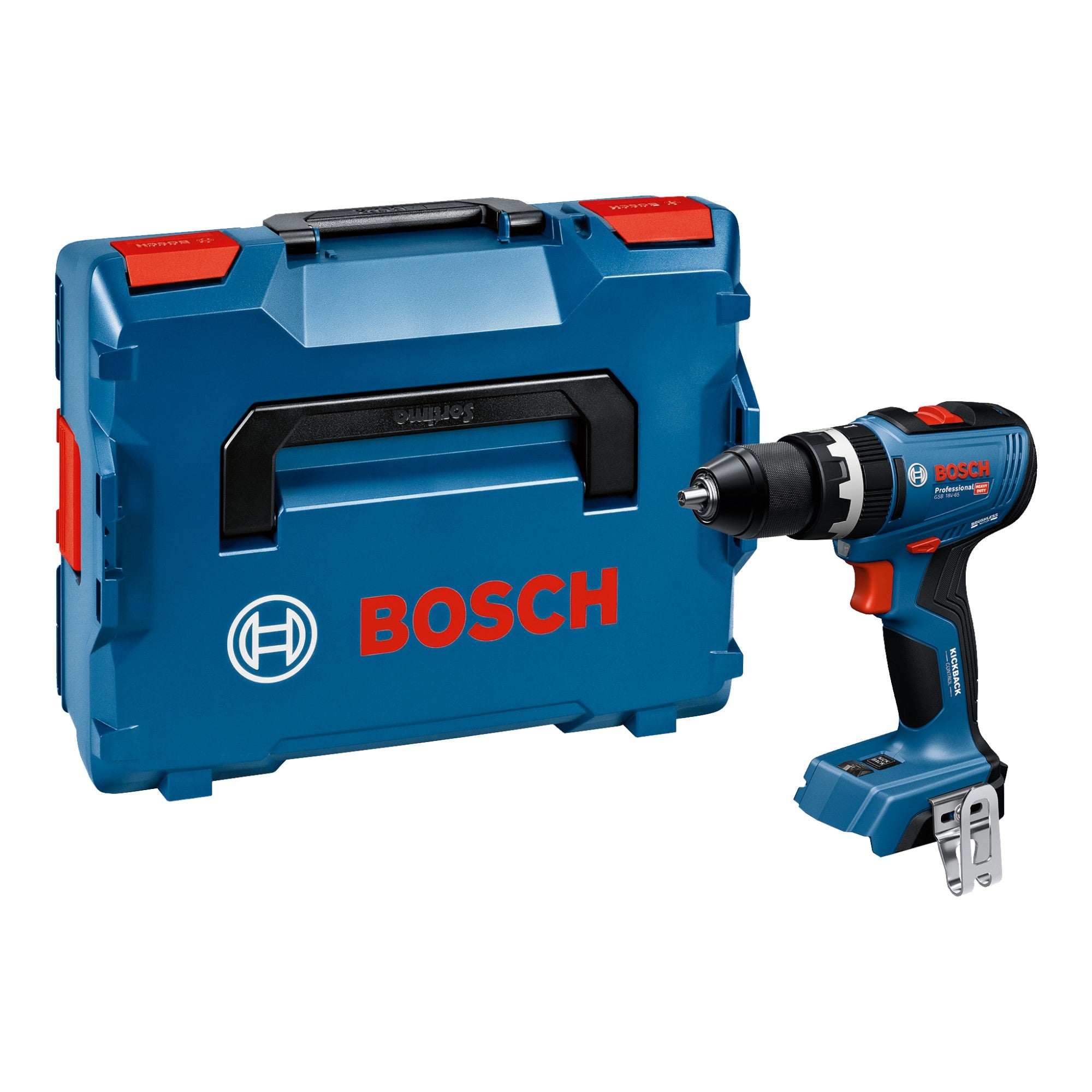 Bosch GSB 18V 65 Professional Akku Schlagbohrschrauber 18 V 65 Nm Brushless 1x Akku 4 0 Ah Ladegeraet L Boxx 1 - toolbrothers