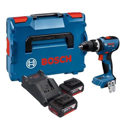 Bosch GSB 18V 65 Professional Akku Schlagbohrschrauber 18 V 65 Nm 06019N3303 Brushless 2x Akku 5 0 Ah Ladegeraet L Boxx 0 - toolbrothers
