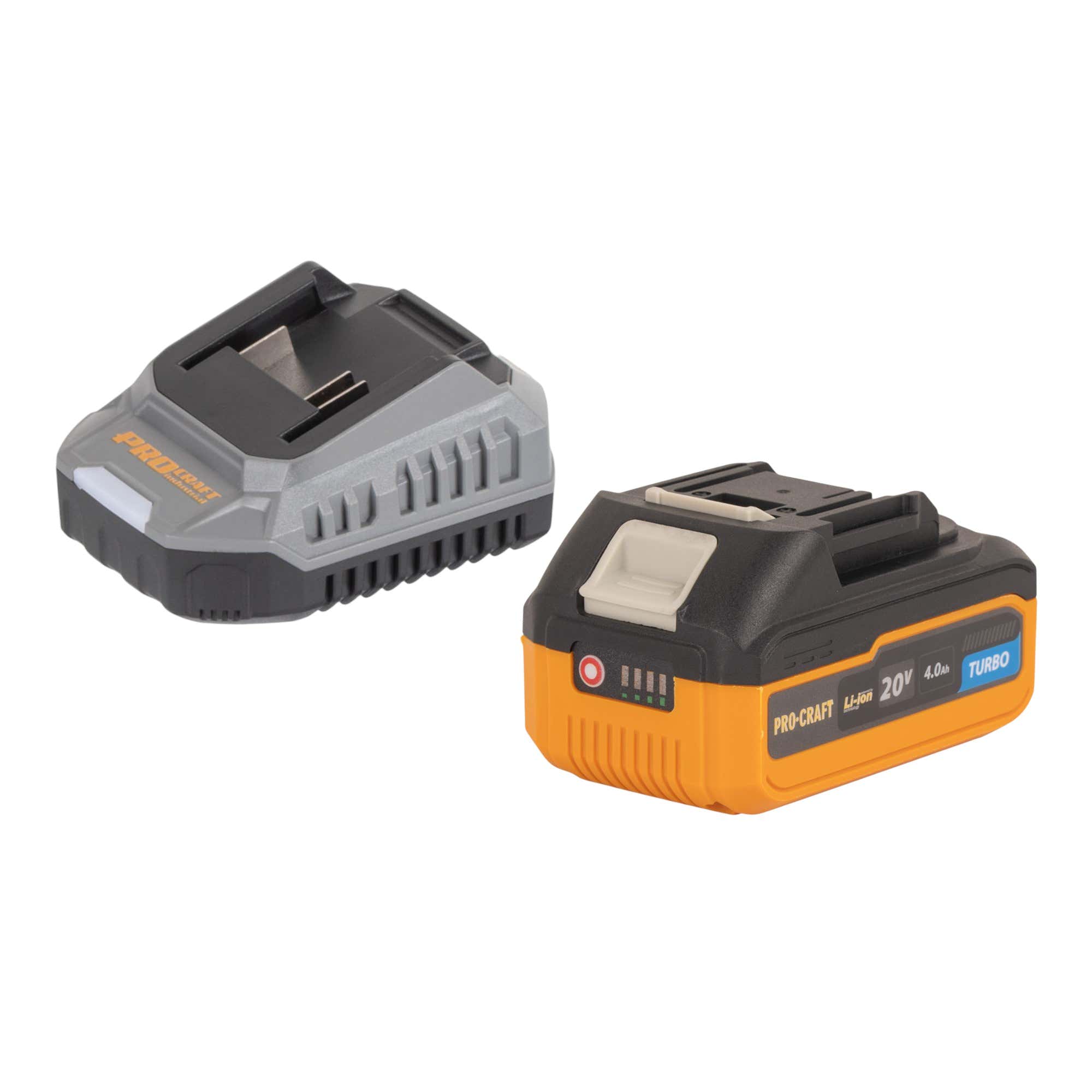 Procraft PKA42Libb Akku Kettensaege 20 V 304 mm Brushless 1x Akku 4 0 Ah Ladegeraet 3 - toolbrothers