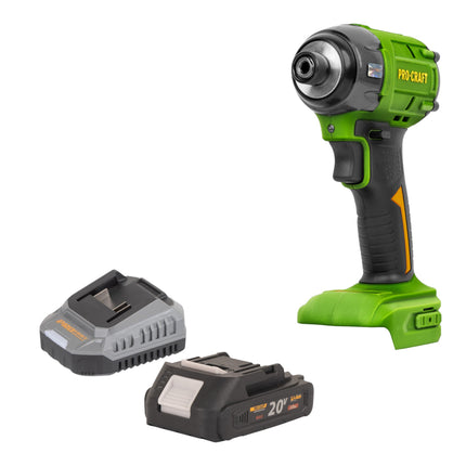 Procraft PS22bb Akku Schlagschrauber 20 V 230 Nm 1 2 Brushless 1x Akku 2 0 Ah Ladegeraet 0 - toolbrothers