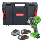 Procraft PWA18bb Akku Schlagschrauber 20 V 550 Nm 1 2 Brushless 2x Akku 2 0 Ah Ladegeraet RHINO Toolcase 0 - toolbrothers