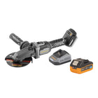 Procraft Industrial AG125Cbb Akku Flachkopf Winkelschleifer 20 V 125 mm Brushless 1x Akku 4 0 Ah Ladegeraet 0 - toolbrothers