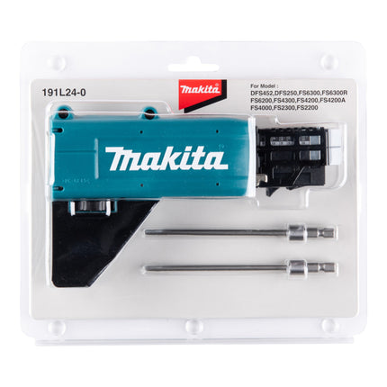 Makita 191L24 0 Magazinschrauben Vorsatz 25 55 mm fuer DFS250 DFS452 FS2300 FS4000 FS4200 FS4300 FS6300 4 - toolbrothers