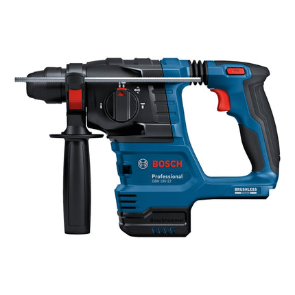 Bosch GBH 18V 22 Professional Akku Bohrhammer 18 V 1 9 J SDS Plus Brushless 1x Akku 5 0 Ah Ladegeraet L Boxx 1 - toolbrothers