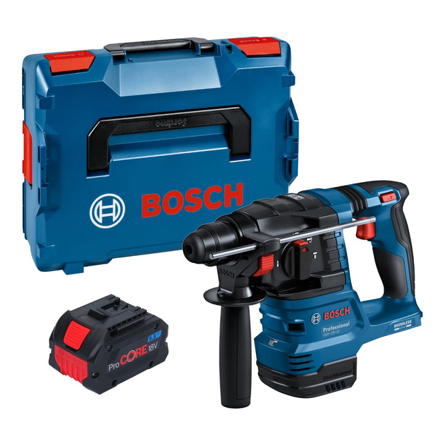 Bosch GBH 18V 22 Professional Akku Bohrhammer 18 V 1 9 J SDS Plus Brushless 1x ProCORE Akku 5 5 Ah L Boxx ohne Ladegeraet 0 - toolbrothers