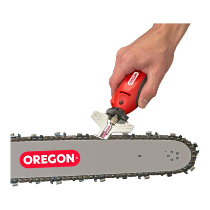Oregon 585015 Kettensaegen Handschaerfgeraet mit 12 V Anschluss und Zubehoer 2 - toolbrothers