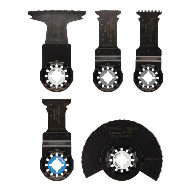 Makita E 24935 Multifunktionswerkzeug Set 5 tlg Starlock  0 - toolbrothers