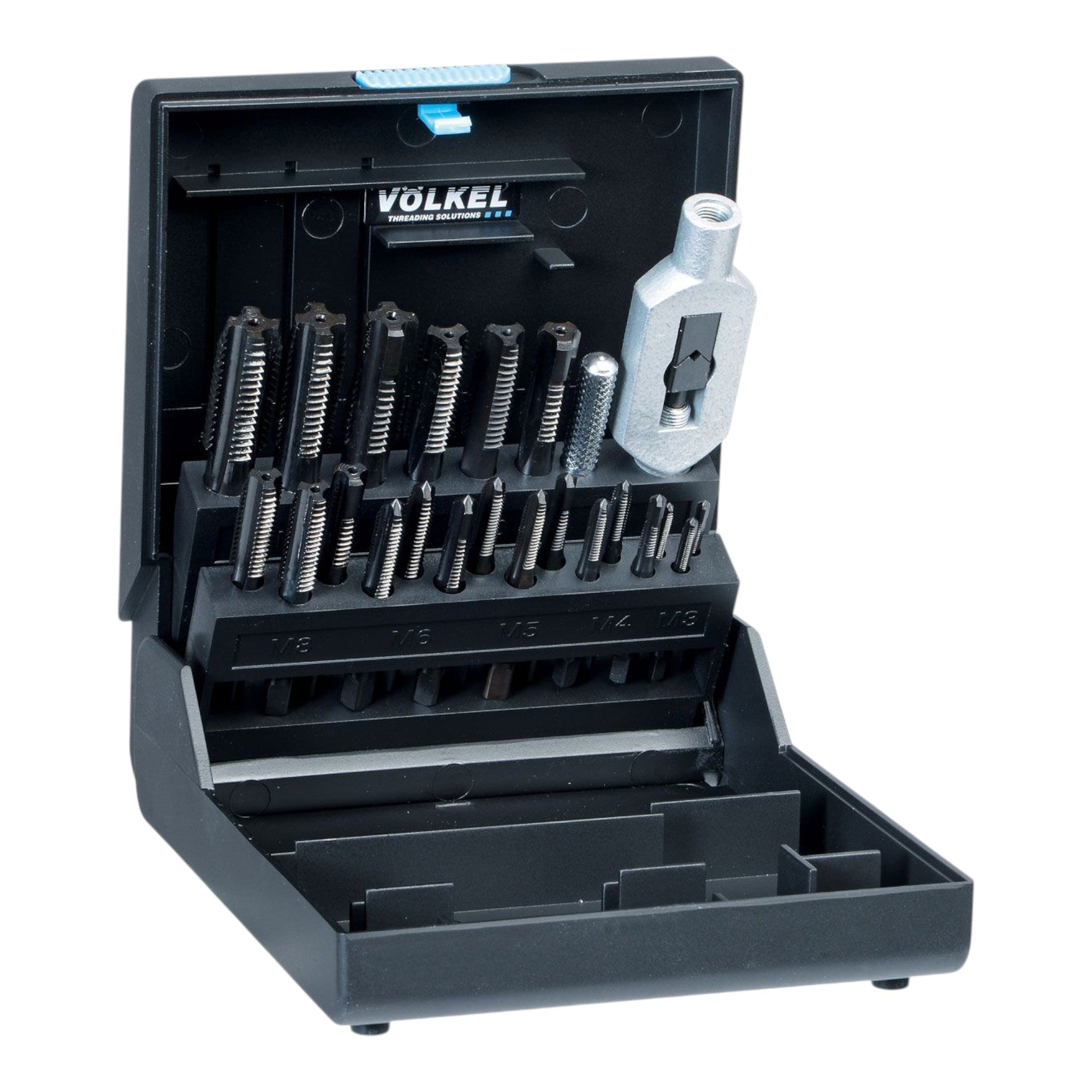 V LKEL Handgewindebohrer Satz 22 tlg M3 M12 HSS E VAP DIN 352 47051  1 - toolbrothers