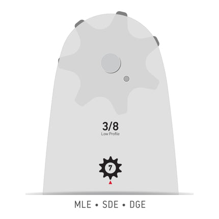 Oregon Double Guard Schwert 45 cm 1 3 mm 3 8 180SDEA041 Fuehrungsschiene fuer Kettensaege 2 - toolbrothers