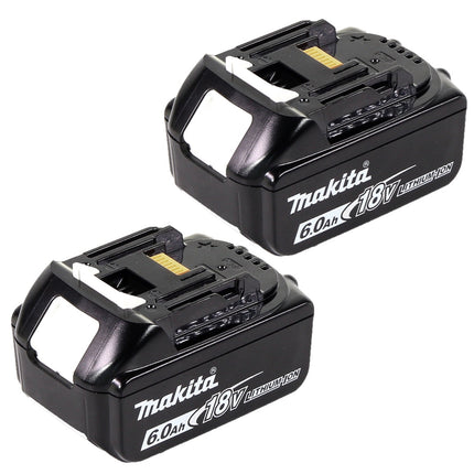 Makita DUC 353 G2 Akku Kettensäge 36V ( 2x18V ) Brushless 35 cm + 2x 6,0 Ah Akku - ohne Ladegerät - Toolbrothers