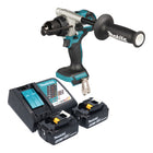 Makita DHP 492 RG Akku Schlagbohrschrauber 18 V 141 Nm Brushless 2x Akku 6 0 Ah Ladegeraet 0 - toolbrothers