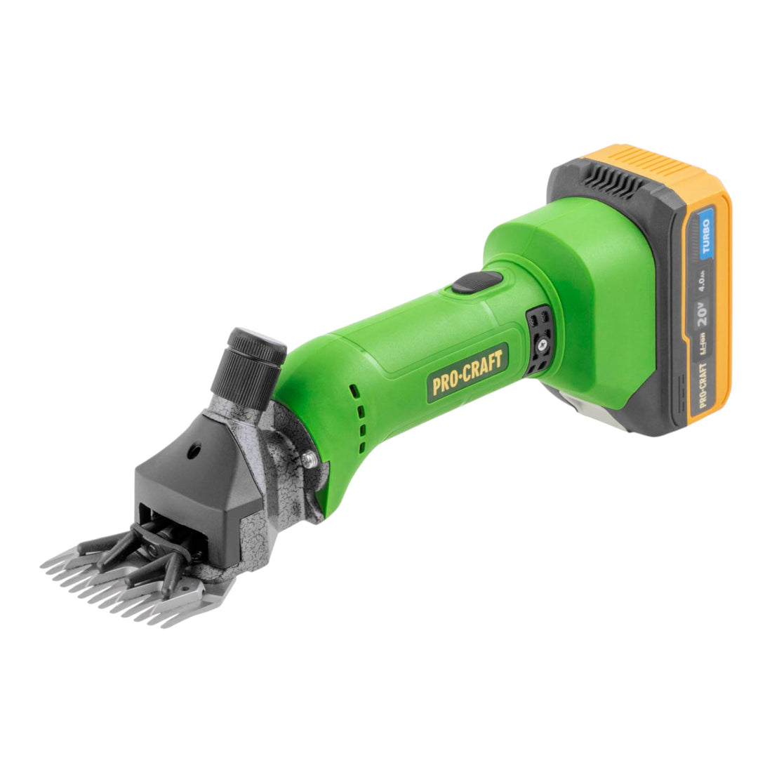 Cortadora de ovejas a batería Procraft SC20 20 V 76 mm + 1 batería 4,0 Ah + cargador + maletín