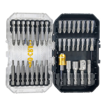 Procraft BS 37 Bit Set 37 teilig S2 Stahl Phillips Pozidriv Torx Hex Schlitz Vierkant 0 - toolbrothers