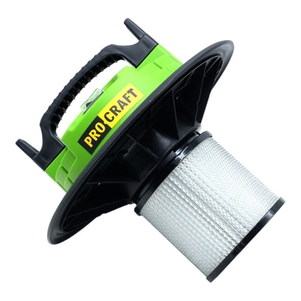 Procraft VC1550 Aschesauger 1200 Watt 20 L Fassungsvermoegen 4 - toolbrothers