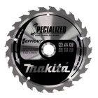 Makita EFFICUT Kreissägeblatt für Holz 165 x 1,4 x 20 mm 25 Zähne ( B-62985 ) - Toolbrothers