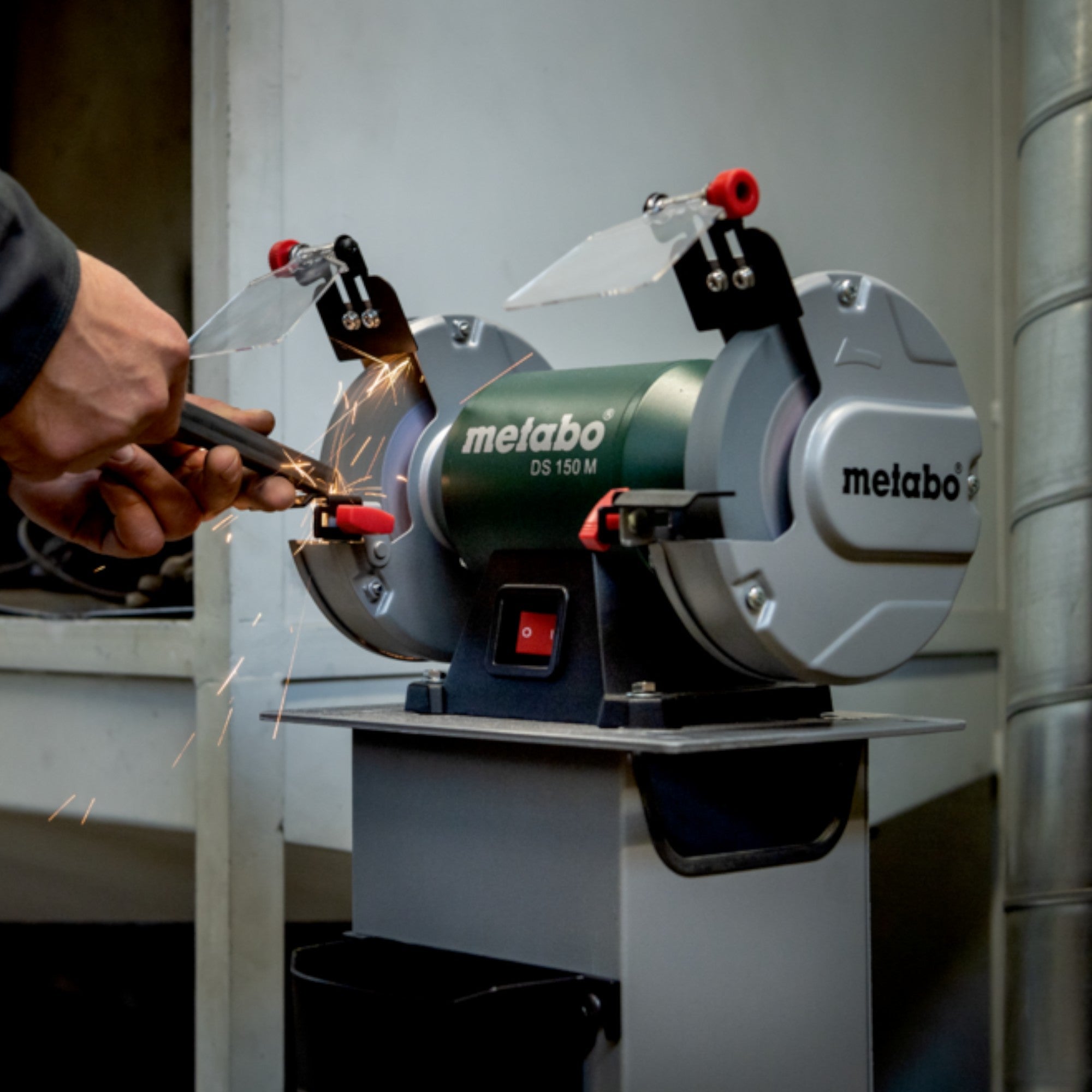 Metabo DS 125 M Doppelschleifmaschine 200 Watt 125 x 20 x 20 mm 604125000  1 - toolbrothers