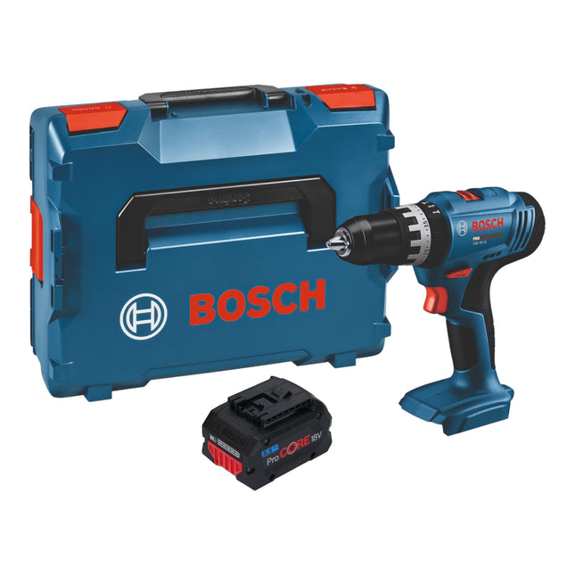 Bosch GSB 18V 25 Professional Akku Schlagbohrschrauber 18 V 56 Nm 1x ProCORE Akku 5 5 Ah L Boxx ohne Ladegeraet 0 - toolbrothers