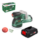Bosch UniversalOrbit 18V 20 Akku Exzenterschleifer 18 V 125 mm 1x Akku 2 5 Ah ohne Ladegeraet 0 - toolbrothers