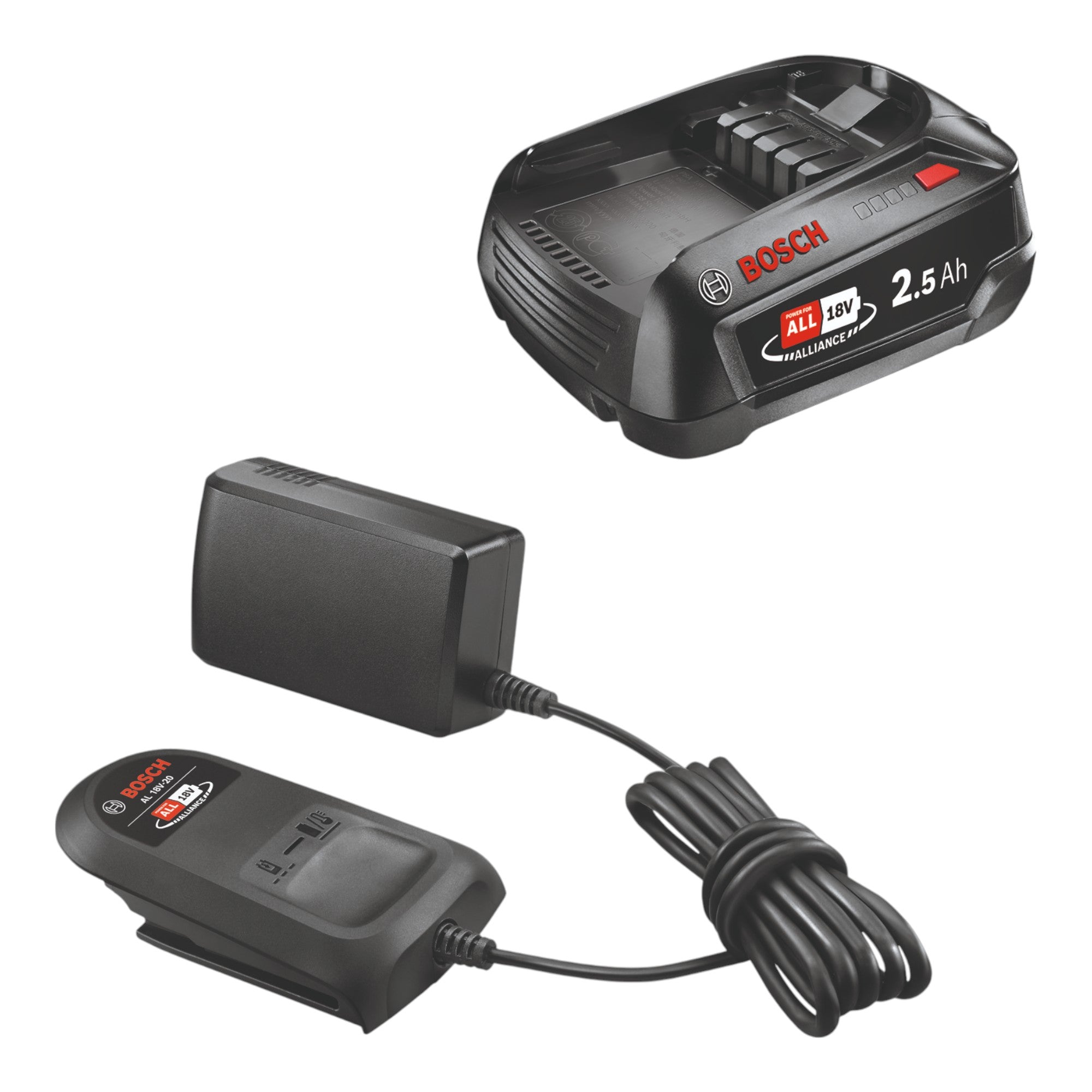 Bosch UniversalOrbit 18V 20 Akku Exzenterschleifer 18 V 125 mm 1x Akku 2 5 Ah Ladegeraet 2 - toolbrothers