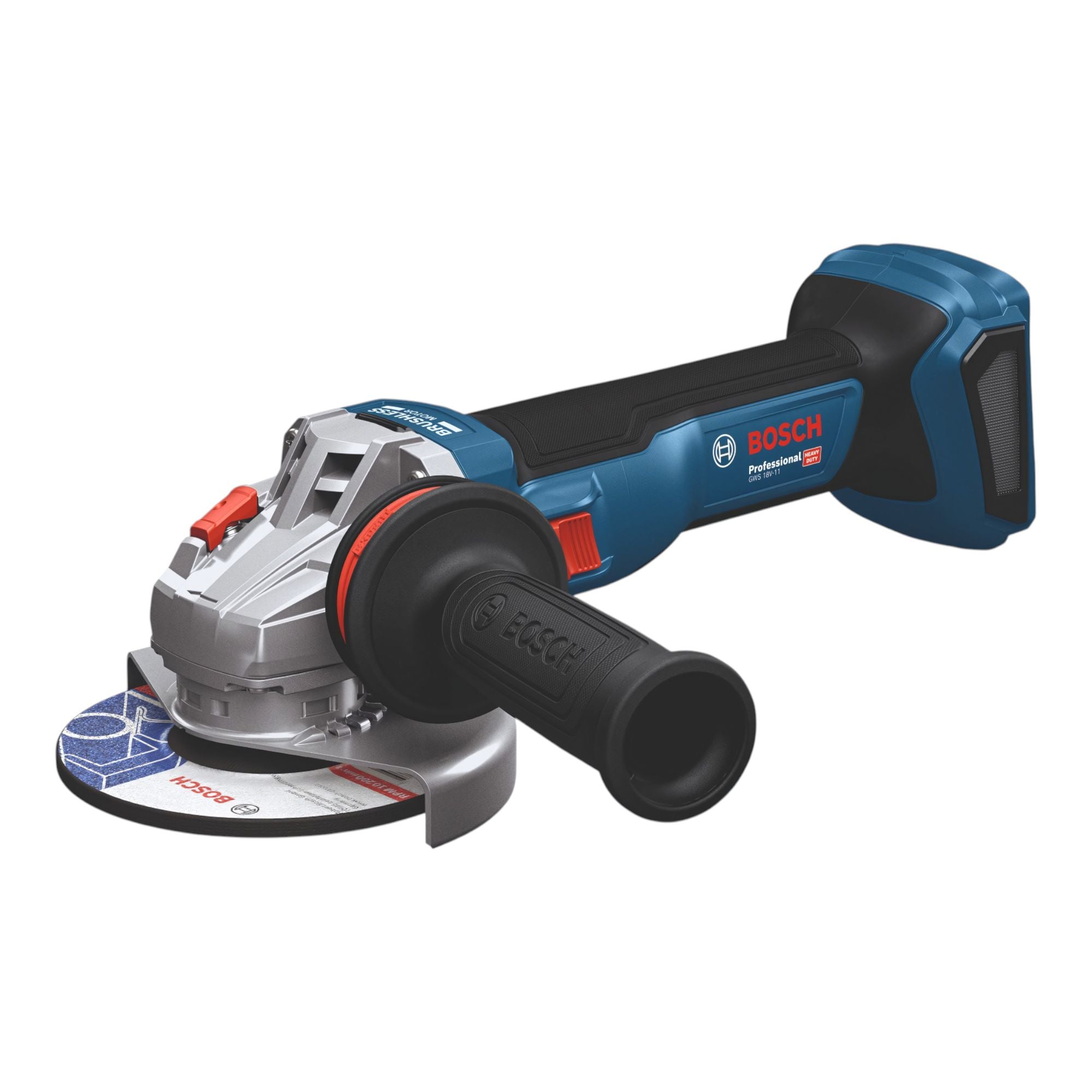 Bosch GWS 18V 11 Professional Akku Winkelschleifer 18 V 125 mm Brushless L Boxx 06019N4102 ohne Akku ohne Ladegeraet 1 - toolbrothers
