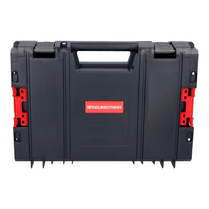 Procraft PGA22 BB Akku Winkelschleifer 20 V 125 mm Brushless 2x Akku 4 0 Ah Ladegeraet RHINO Toolcase 2 - toolbrothers