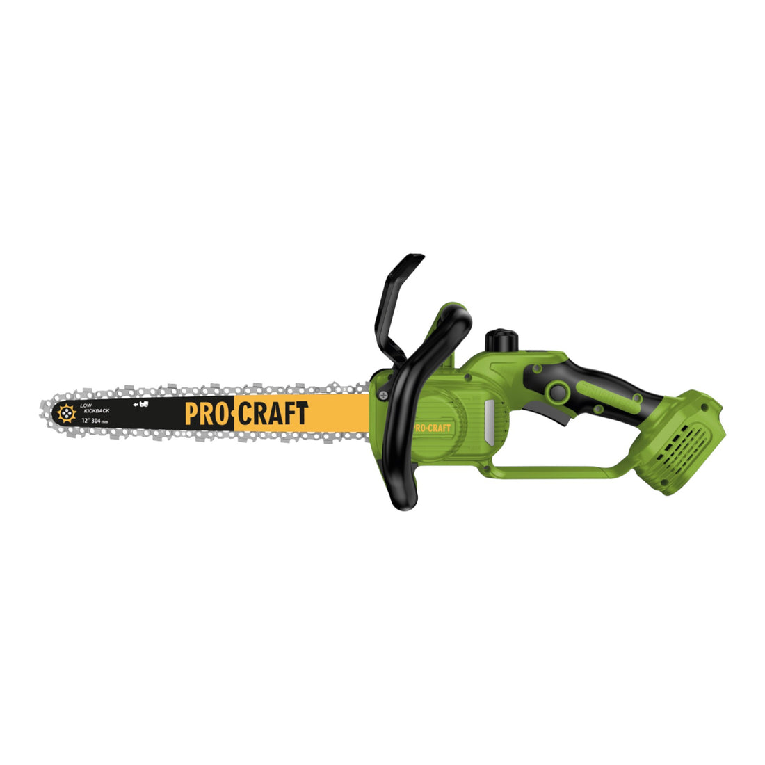 Motosierra a batería Procraft PKA33-BB 20 V 304 mm sin escobillas + 1 batería de 2,0 Ah, sin cargador