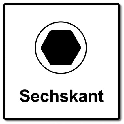 HECO MULTI-MONTI-plus SS Betonschraube 12 x 100 mm 75 Stk. SW 15 Sechskantkopf verzinkt A2K ( 3x 48411 ) - Toolbrothers