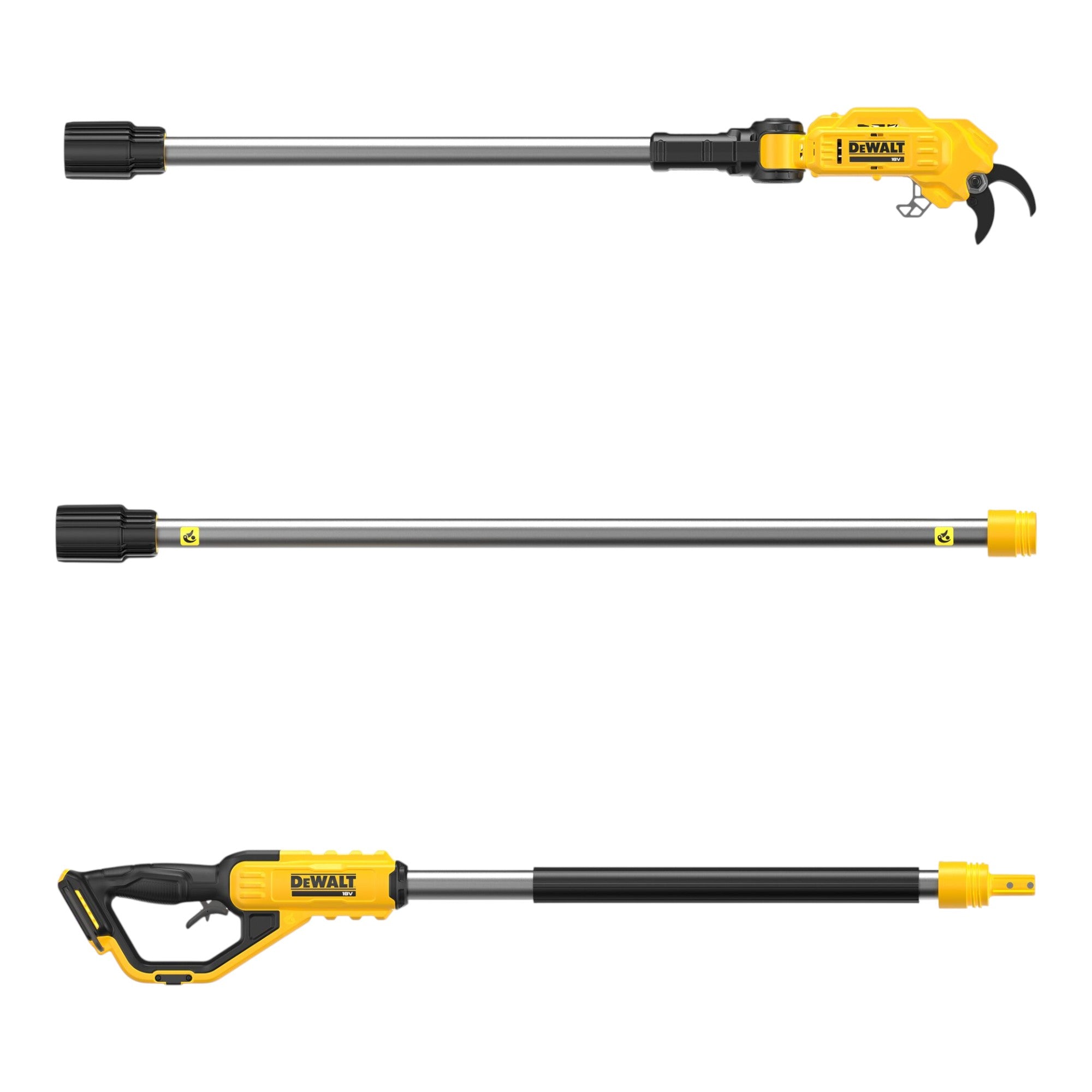 DeWalt DCMPP 569 H2 Akku Stabastschere 18 V 38 mm 2x Powerstack Akku 5 0 Ah Ladegeraet 4 - toolbrothers