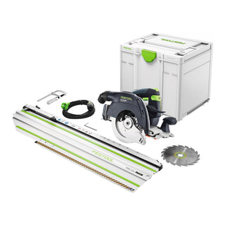 Festool HK 55 EBQ Plus FSK 420 Handkreissaege 1200 W 160 mm 574678 Kreissaegeblatt Kappschiene Systainer 0 - toolbrothers