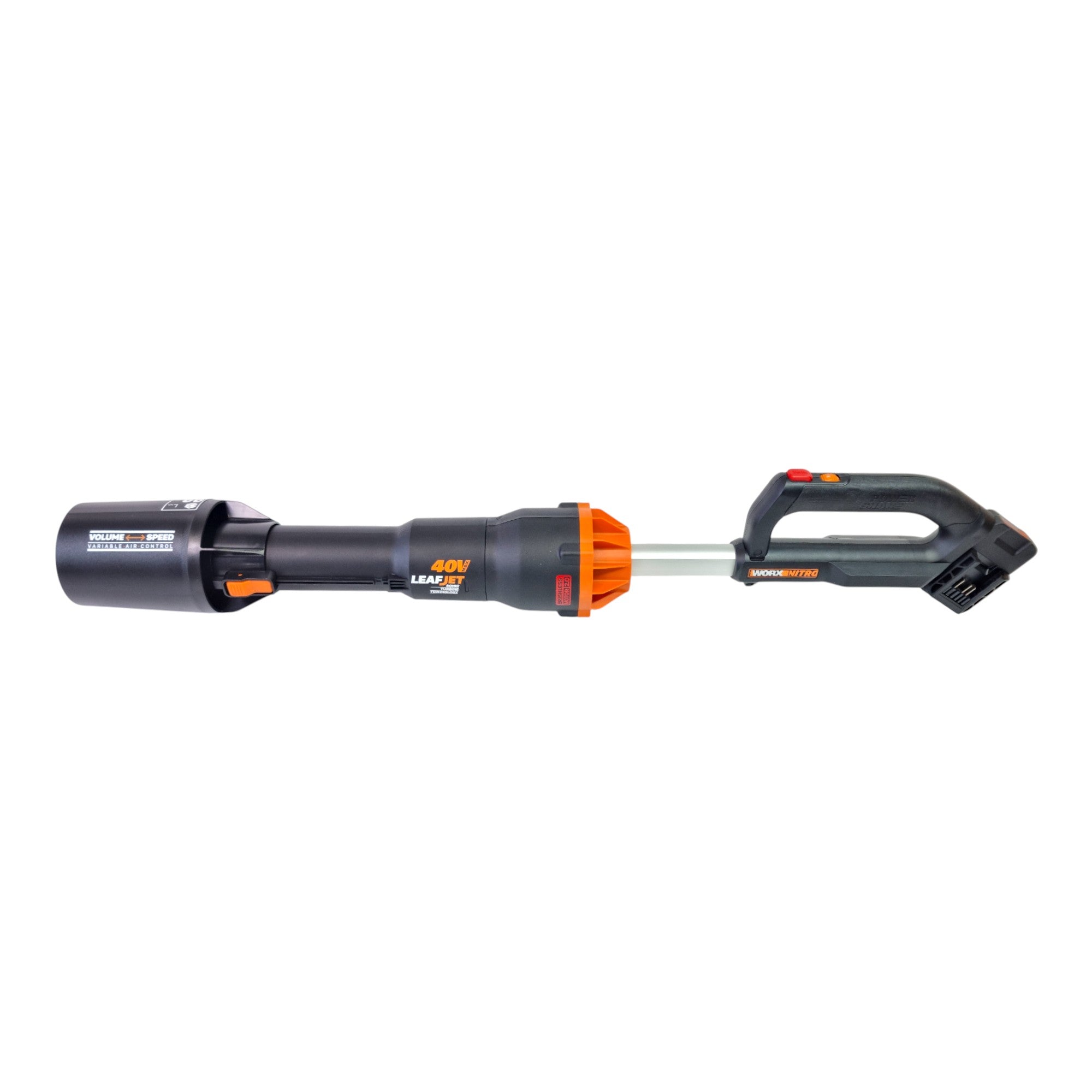 Worx WG585E 9 Akku Geblaese Laubblaeser 40 V 2 x 20 V 266 km h 1 050 m h PowerShare Brushless Solo ohne Akku ohne Ladegeraet 1 - toolbrothers