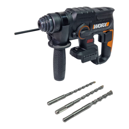 Worx WX381 9 Akku Kombihammer 20 V 2 0 J SDS plus PowerShare Brushless Solo ohne Akku ohne Ladegeraet 0 - toolbrothers
