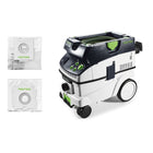 Festool CTL 26 E AC Set Cleantec Absaugmobil 26l Staubkl. L ( 574978 ) + 26x Entsorgungssack + 26x Filtersack - Toolbrothers