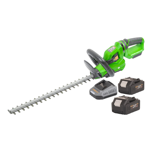 Procraft PZA22 Akku Heckenschere 20 V 510 mm 2x Akku 4 0 Ah Ladegeraet 0 - toolbrothers