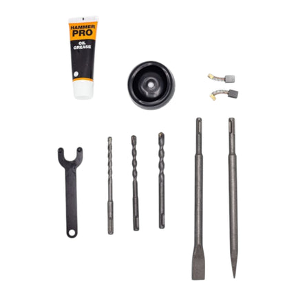 Procraft BH2250 Kombihammer 1260 Watt 6 Joule SDS Plus 3 - toolbrothers