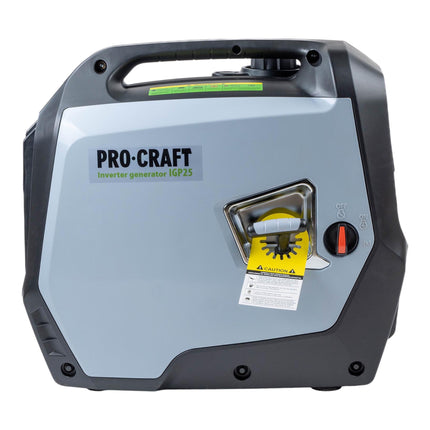 Procraft IGP25 Benzin Inverter Generator Stromerzeuger 1800 W 4000 ml 2 230 V 1 12 V DC Ausgang 2 - toolbrothers