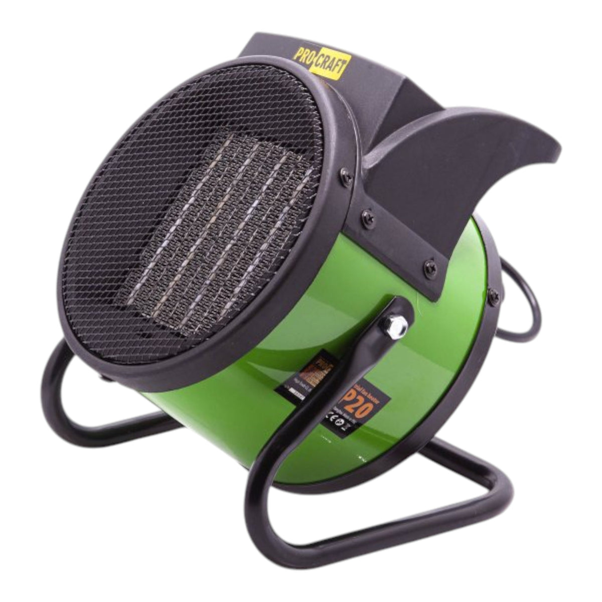 Procraft FP20 Calentador eléctrico con ventilador 2 kW 3 niveles de potencia 25/1000/2000 W