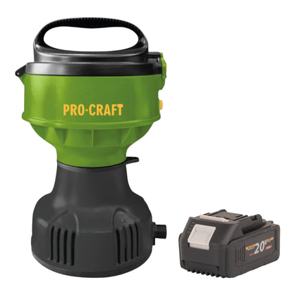 Procraft CPN22bb Akku Schwimmpumpe 20 V 3200 l h 1x Akku 4 0 Ah ohne Ladegeraet 0 - toolbrothers