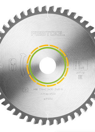 Festool Feinzahn-Sägeblatt W48 ( 491050 ) 216 x 2,3 x 30 für SYMMETRIC SYM 70 - Toolbrothers