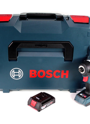 Bosch GDR 18 V-200 C Akku Drehschlagschrauber 18 V 1/4" in L-Boxx + 1 x 2,0 Ah Akku - ohne Ladegerät - Toolbrothers